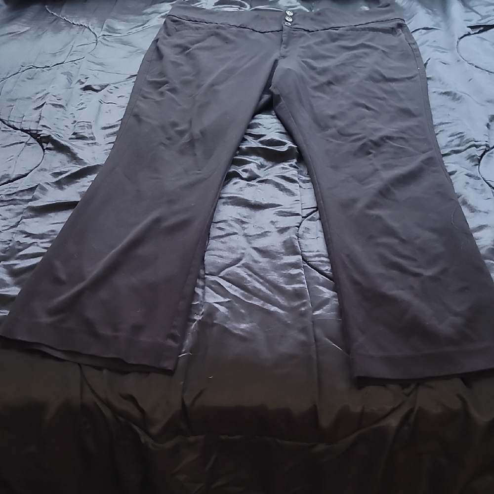 Elegant Womens Black Slacks JC Penney